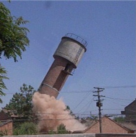广州混凝土水塔机械拆除