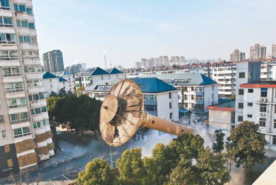 重庆水塔拆除环境条件复杂作业