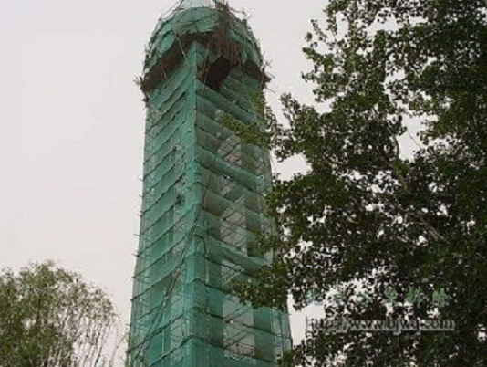 阳江水塔人工拆除临时脚手架的搭设构造
