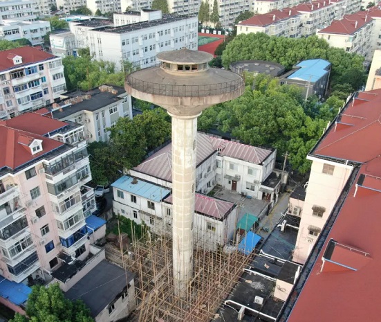 上海宜春水塔人工拆除安全保证措施及质量控制