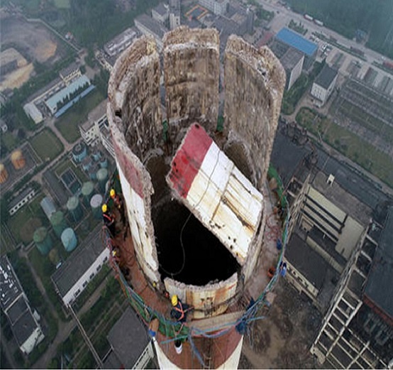 涿州烟囱拆除公司：确保拆除的精度和准确性