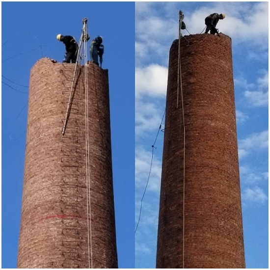 兰州烟囱拆除公司：卓越的技术和安全环保的拆除