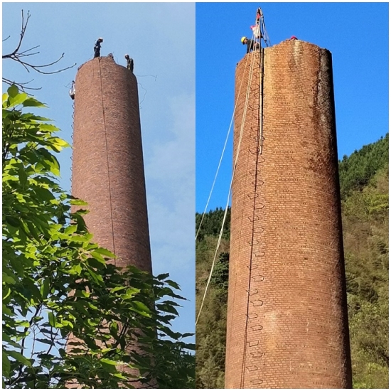 黄石烟囱拆除公司:不断完善烟囱拆除的技术和标准