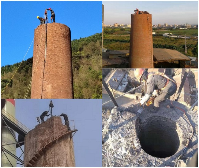 梅州烟囱拆除:为何选择专业公司进行烟囱拆除工作？