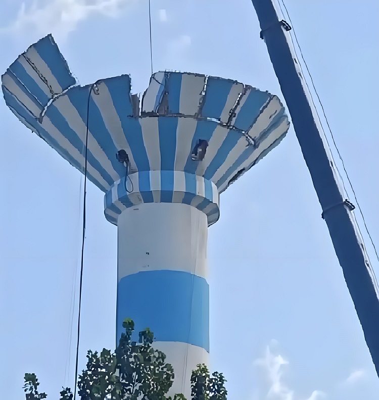 水塔拆除工程全流程与关键技术要点